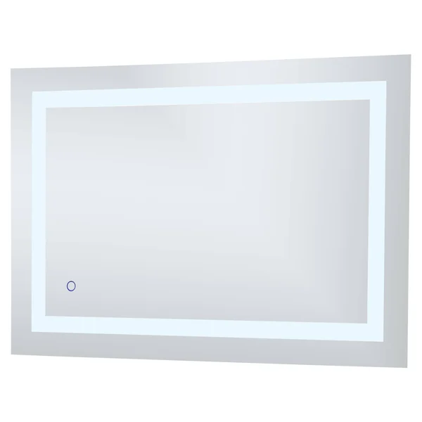 Elegant Decor Helios 24in x 36in Hardwired LED Mirror with Touch Sensor and Color Changing MRE12436