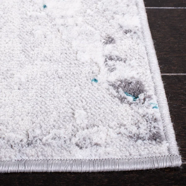 Safavieh Amelia Rug Collection ALA293G - Grey - Gold - 4&-5x22 x 6&-5x22