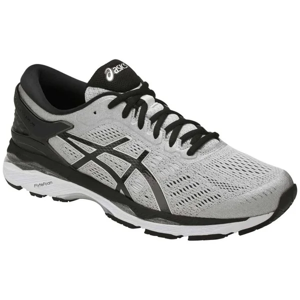 Asics Men's Gel Kayano 24 Running Shoe Silver/Black 11