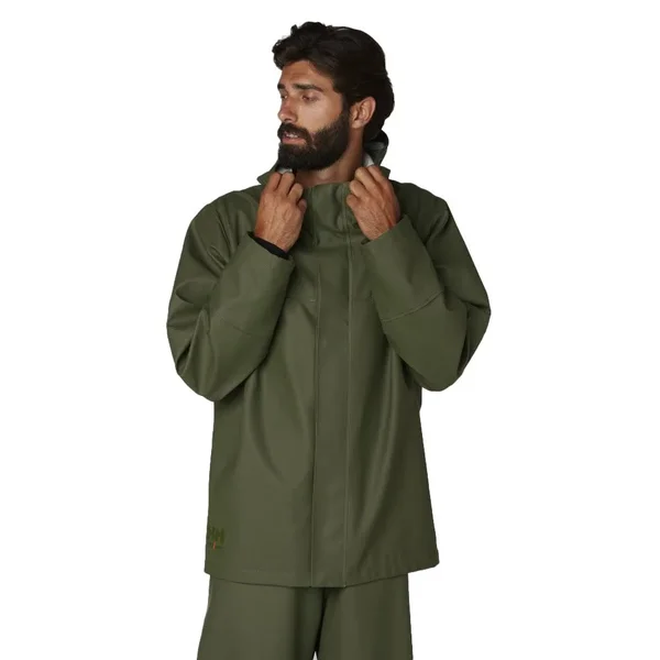 Helly Hansen Storm Rain Jacket XXXX-Large - Army Green