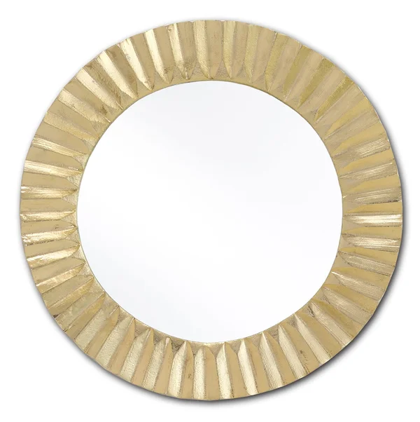 Carla Gold Small Mirror, Currey & Company 1000-0066