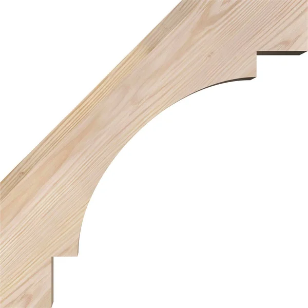 5 1/2 inchw x 12 inchd x 16 inchh Merced Smooth Brace, Douglas Fir