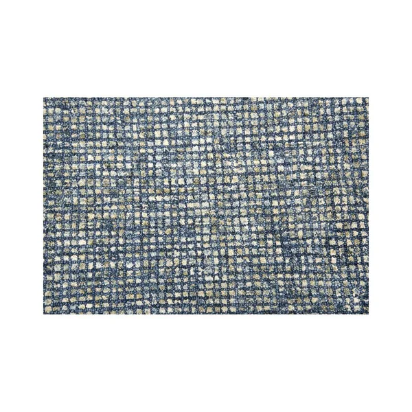 Rizzy Home TALTAL10100091818 18 x 18 in. Talbot Area Rug Sample - Blue - As shown