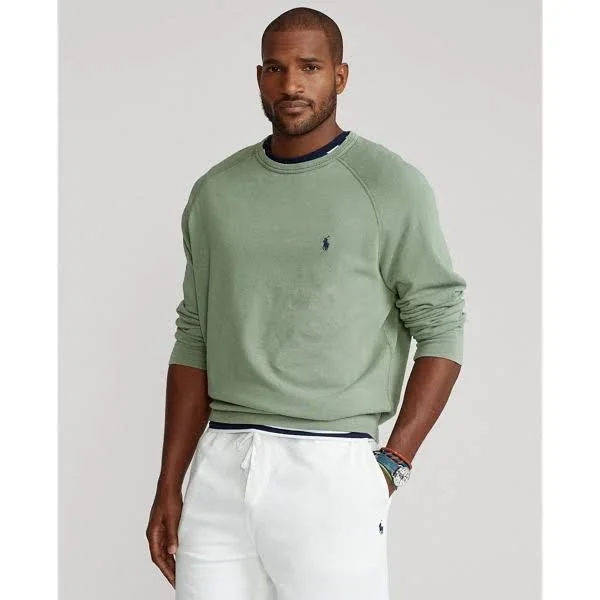 Ralph Lauren Men's Spa Terry Sweatshirt - Size 2x Big in Cargo Green