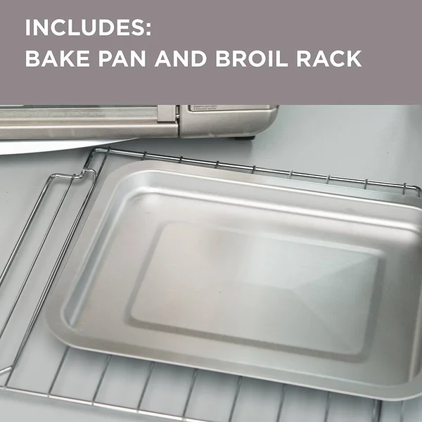 Black+decker TO3230SBD 6-Slice Convection Countertop Toaster Oven - Includes Bake