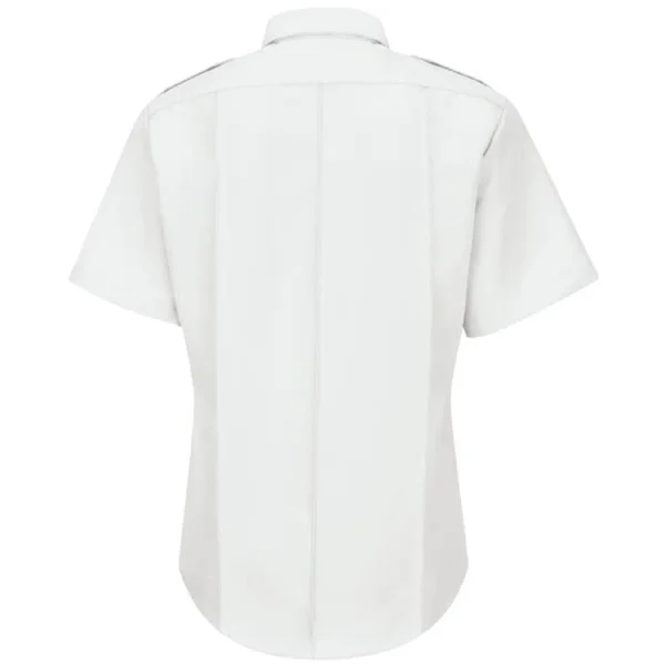 Horace Small Men's Sentry Short Sleeve Shirt with Zipper - Blue - 14.5