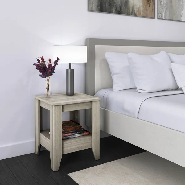 Prue Classic Nightstand Gray - Eco Dream