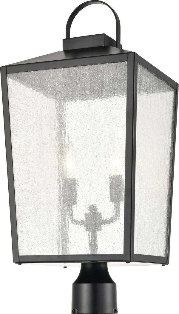 Millennium Lighting Outdoor Post Lantern, Powder Coat Black (2654-PBK)