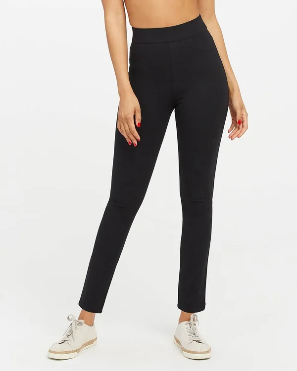 Spanx The Perfect Black Pant, Ankle 4-Pocket
