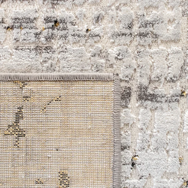 Safavieh Amelia Gorden Abstract Area Rug, Grey/Gold, 4&5 inch x 6&5 inch