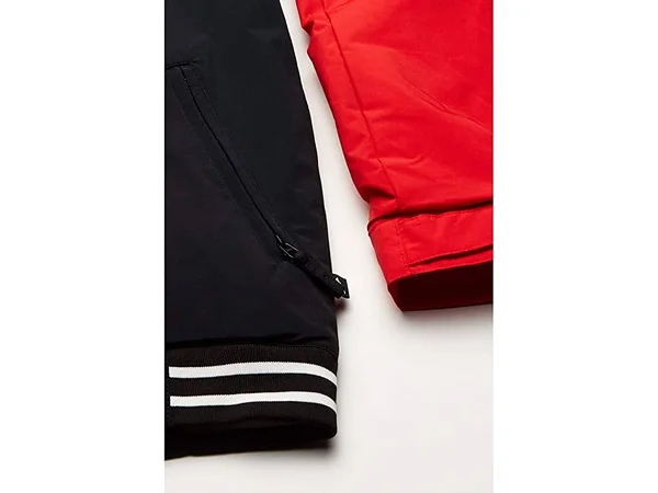 Burton Boys& Game Day Jacket, True Black, Flame Scarlet, S