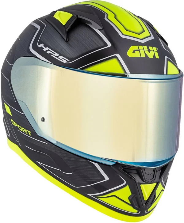 Givi 50.6 Sport Deep Limited Edition Helmet, black-yellow, Size 2XL
