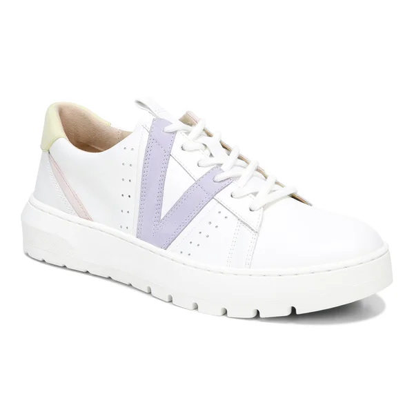 Vionic Simasa Sneaker White Pastel Lilac - 10, M