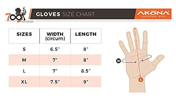 Akona 3.5mm Armortex Tip Gloves Medium