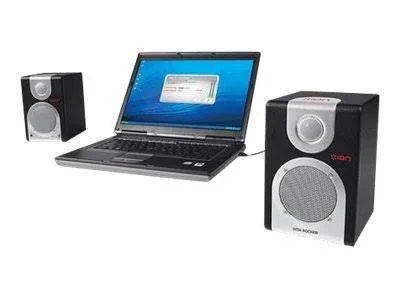 ION Audio DESK ROCKER - Speakers - for PC - USB - 20 Watt (total) - 2-way
