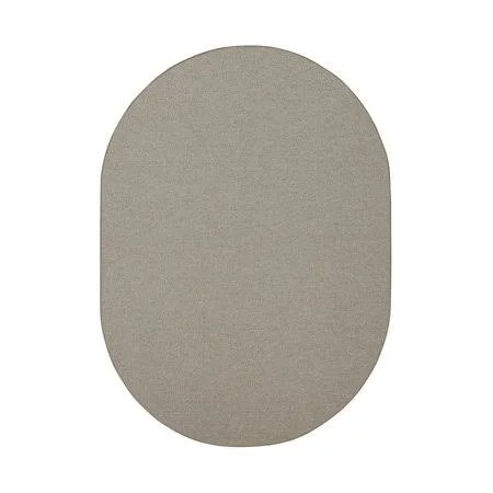 Furnish My Place Modern Indoor/Outdoor Beige 4' x 24' Oval Made in USA