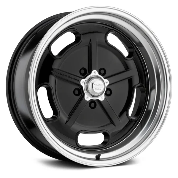 American Racing Salt Flat VN511 Wheel 17x8 5x4.5 (5x114.3) Gloss Black Diamond Cut Lip 0mm