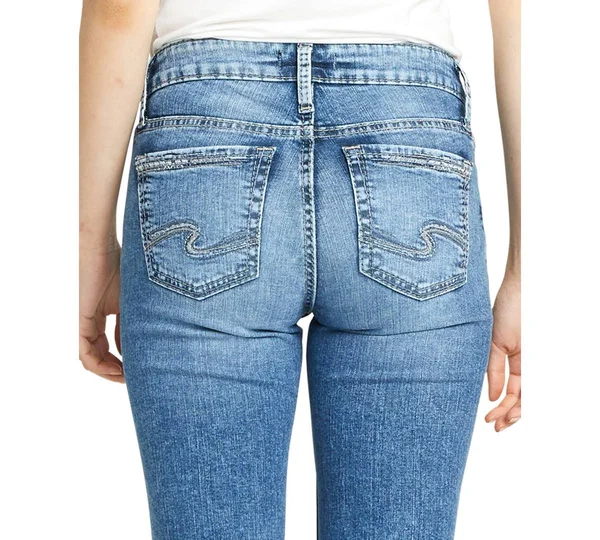 Silver Jeans Co. Elyse Straight-leg Jeans - Indigo