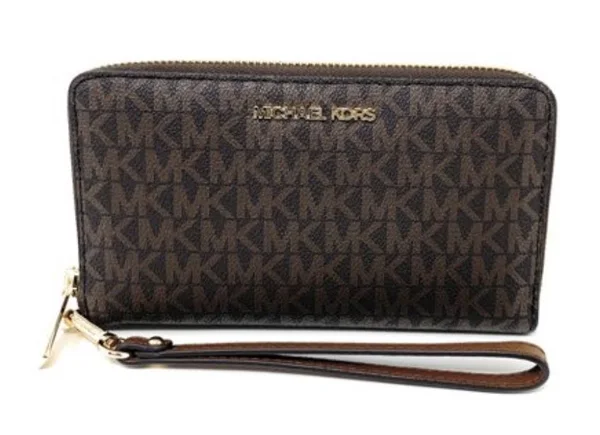 Michael Kors Bags - Michael Kors Wallet & Phone Holder, Color: Brown, Size: Os, Ghada85&s Closet