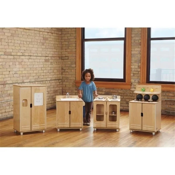 Jonti Craft 1710jc TrueModern Play Kitchen Fridge