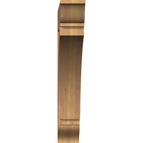 Ekena Millwork BKT06X34X34THR01SWR 5 1/2x22W x 34x22D x 34x22H Thorton Traditional Smooth BRACKET, Western Red Cedar