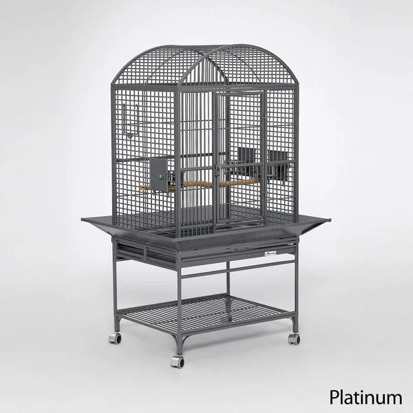 Chiquita Dometop Bird Cage - Platinum