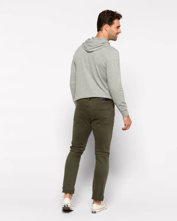 Liverpool Kingston Modern Straight Pant - Green 30/32 - Men's