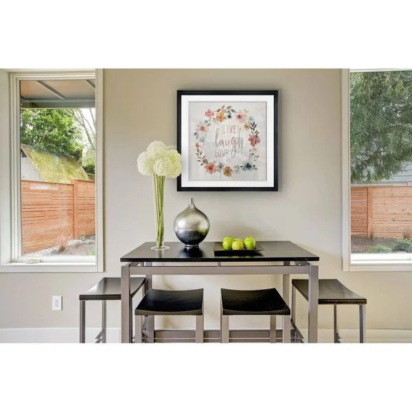 Live Laugh Love -Framed Giclee Print - 38x38