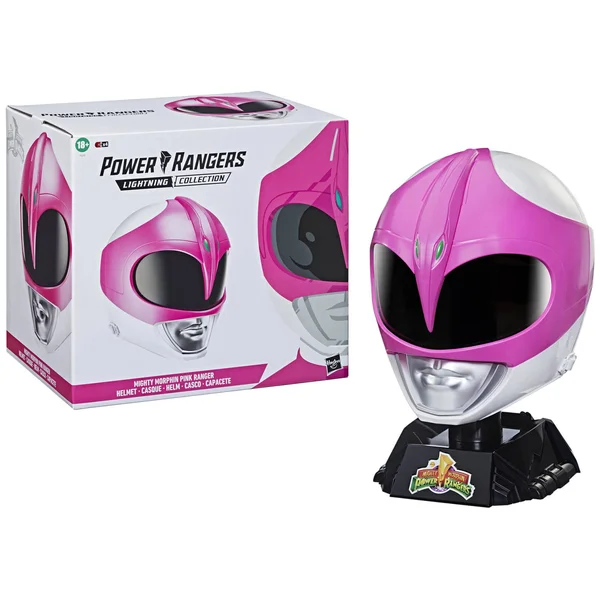 Power Rangers Lightning Collection Mighty Morphin Pink Helmet
