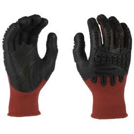 Mad Grip Thunderdome Impact Glove - Red/Black, L, PPTRDBRL