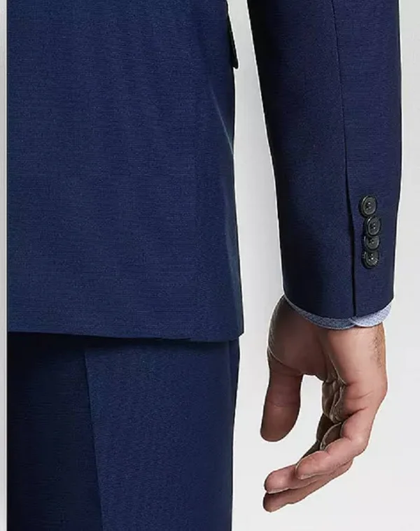 Kenneth Cole New York Slim-Fit Nested Suit - Men's - Size: 44L, Blue