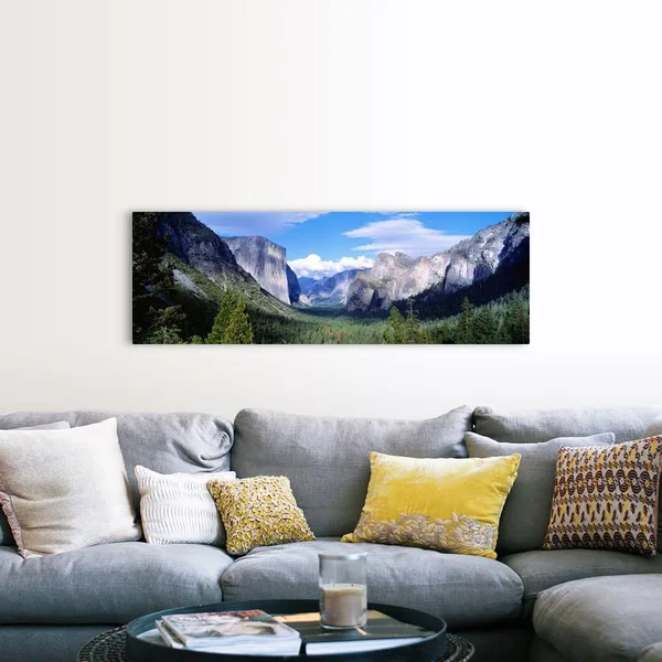 Yosemite National Park CA - Canvas Wall Art, 60x20, Great Big Canvas