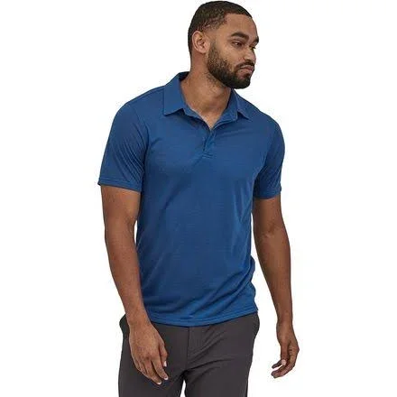 Patagonia Capilene Cool Trail Polo Shirt - Men's Xs Superior Blue