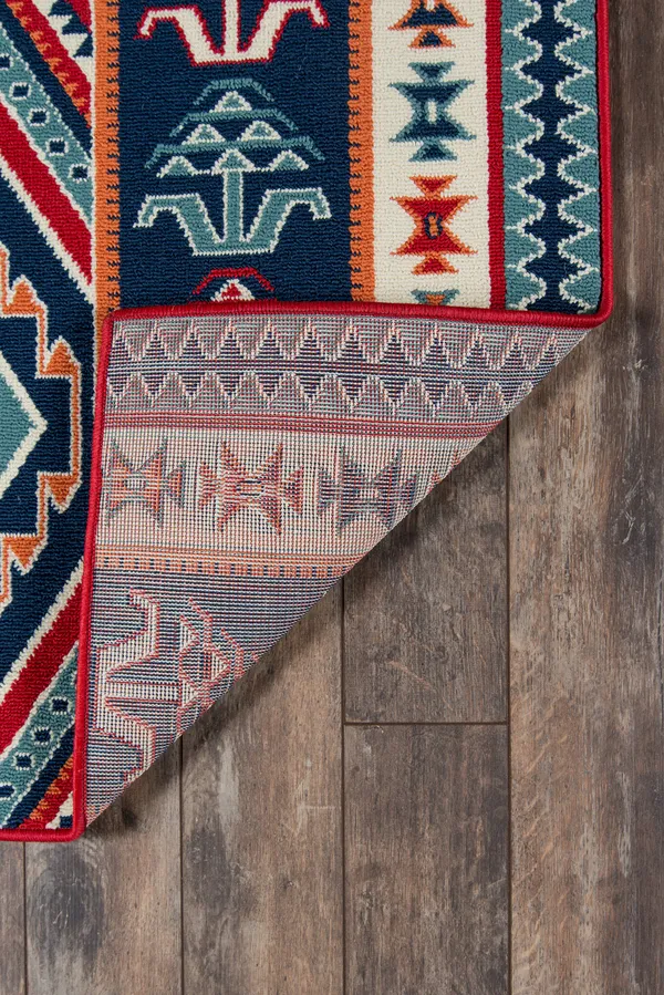 Momeni Baja BAJ31 Area Rug, Red, 7&10x22 x 10&10x22 Rectangle