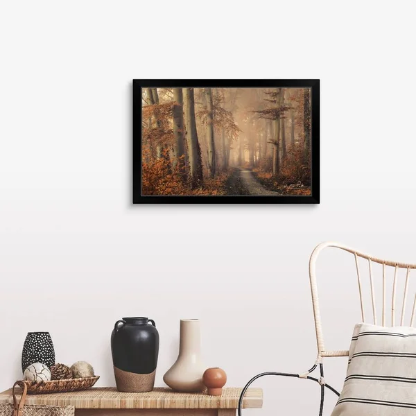 Brown Beauty - Black Framed Wall Art, 30x20, Great Big Canvas