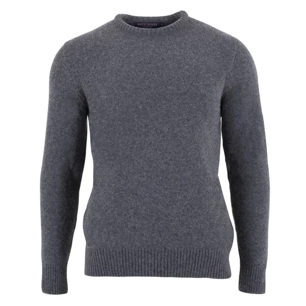 Mens 100% British Lambswool Crew Neck Jumper - Cliff, M