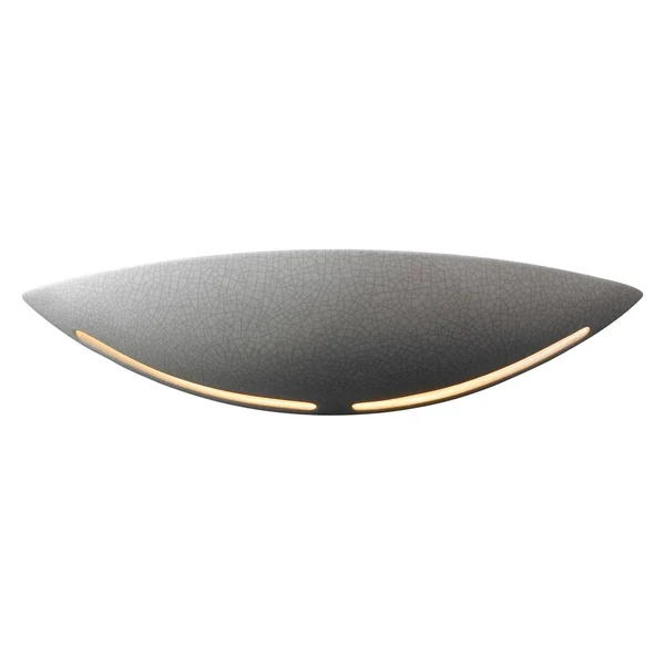 Justice Design CER-4205-HMBR Ambiance - Large Slice Wall Sconce