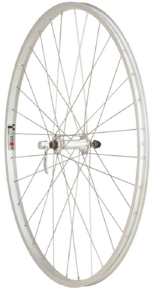 Quality Wheels Value Series Silver Pavement Front Wheel 700c Formula, Alex