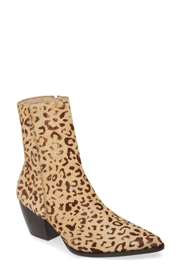 Matisse Caty Western Pointed Toe Bootie - Black - 8 W