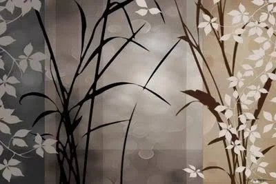 Edward Aparicio Canvas Art Prints - Silver Whispers II ( Floral & Botanical > Plants > Grasses art)