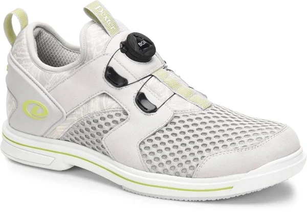 Dexter Men's DexLite Pro Boa Right Hand Bowling Shoes - Grey/Lime