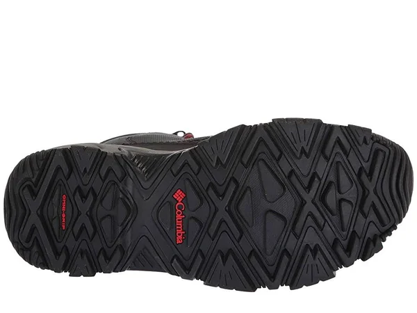 Columbia Bugaboot III Men's Black/Bright Red, 10.5, Wide