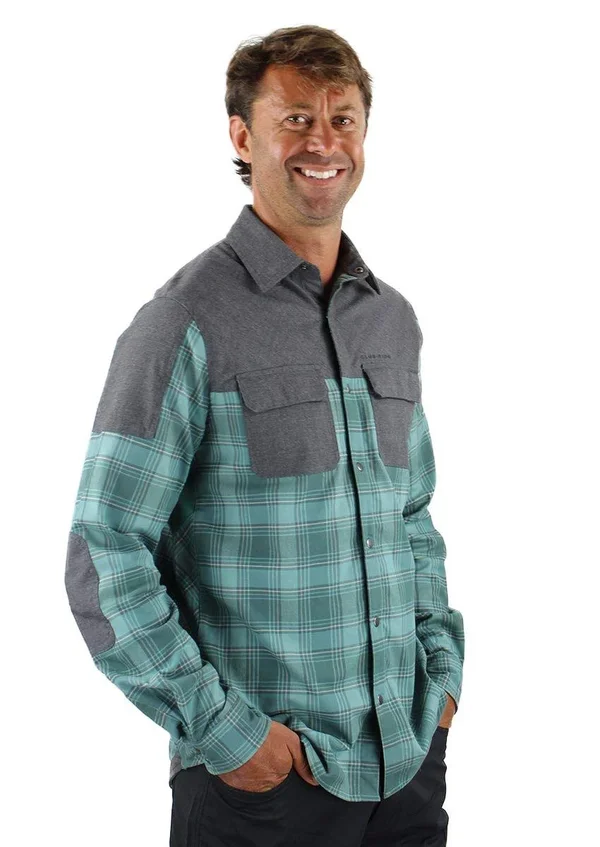 Club Ride Apparel Men's Jack Flannel - Mallard - Small