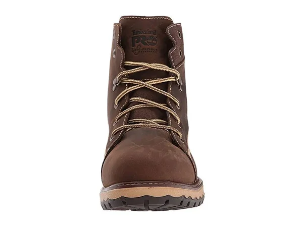 Women's Timberland Pro 6 inch Hightower Alloy Toe Work Boot - Size: 11, Brown