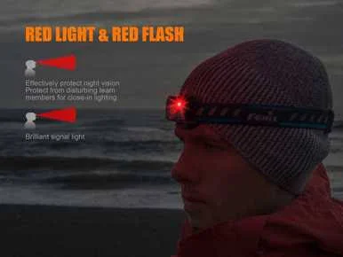 Fenix HL12R Rechargeable LED Headlamp - Blue
