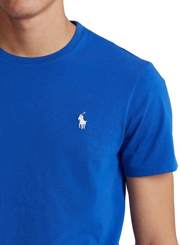 T-Shirt Polo Ralph Lauren Custom Fit Blue Man - XL