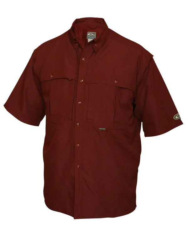 Drake Short Sleeve Vented Wingshooters Shirt