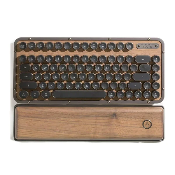 Azio Retro Wireless Keyboard - Compact, Elwood