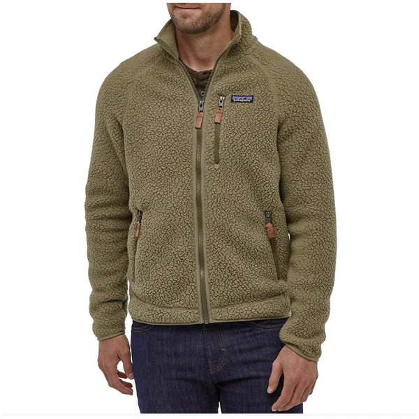 Patagonia Men's Retro Pile Jacket, Sage Khaki, L