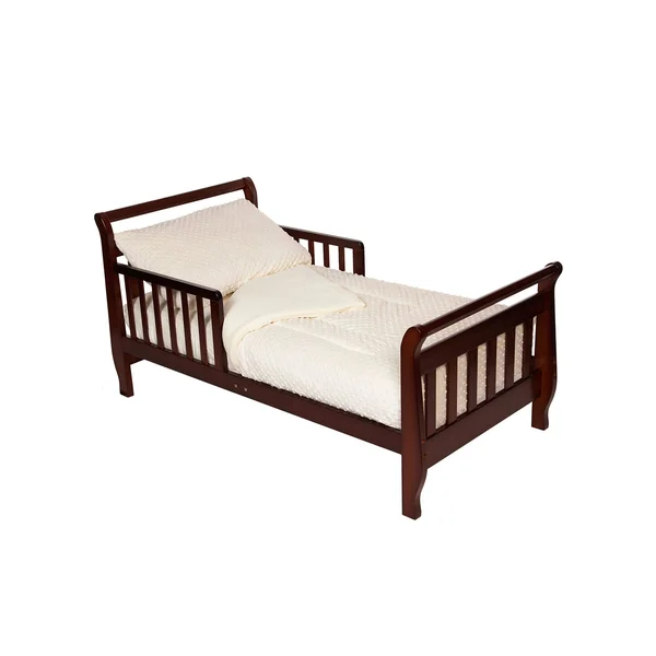 TL Care Minky Dot Chenille 4-Piece Toddler Bedding Set - Ecru